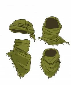 Rothco Shemagh Tactical Desert Keffiyeh Scarf - One Size