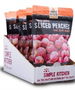 ReadyWise Simple Kitchen Freeze-Dried Peaches - 6 Pack Food & Food Storage
