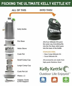 Gear Kelly Kettle Ultimate Base Camp Kit 23 Gear Kelly Kettle Ultimate Base Camp Kit