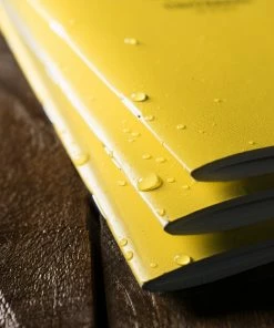 Rite In The Rain Weatherproof Stapled Notebook, 4.625 In. X 7 In. - 3 Pack 19 Rite In The Rain Weatherproof Stapled Notebook, 4.625 In. X 7 In. - 3 Pack