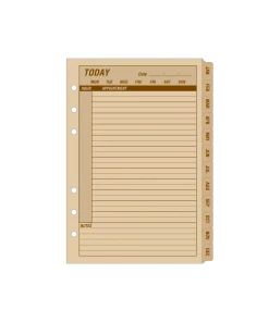 Rite In The Rain Weatherproof Daily Calendar Set, 5 In. X 7 In. 9 Rite In The Rain Weatherproof Daily Calendar Set, 5 In. X 7 In.