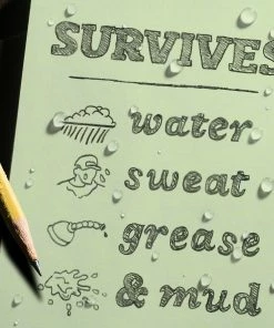 Waterproof Notebooks Rite In The Rain Weatherproof Top Bound Notebook, 3.25 In. X 5.25 In.