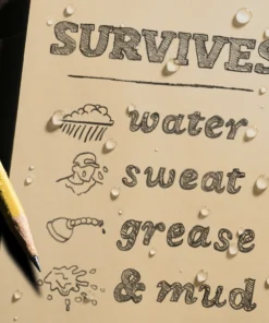 Rite In The Rain Weatherproof Loose Leaf Paper 4.625 In. X 7 In. 100 Sheets - 32#