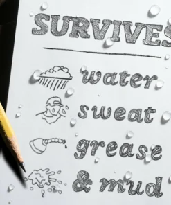 Rite In The Rain Weatherproof Soft Cover Tally Notebook, 3.5 In. X 8 In. Waterproof Notebooks