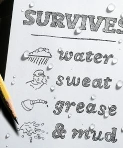 Books, Binders & Notepads Rite In The Rain Weatherproof Side Spiral Notebook, 8.5 In. X 11 In.