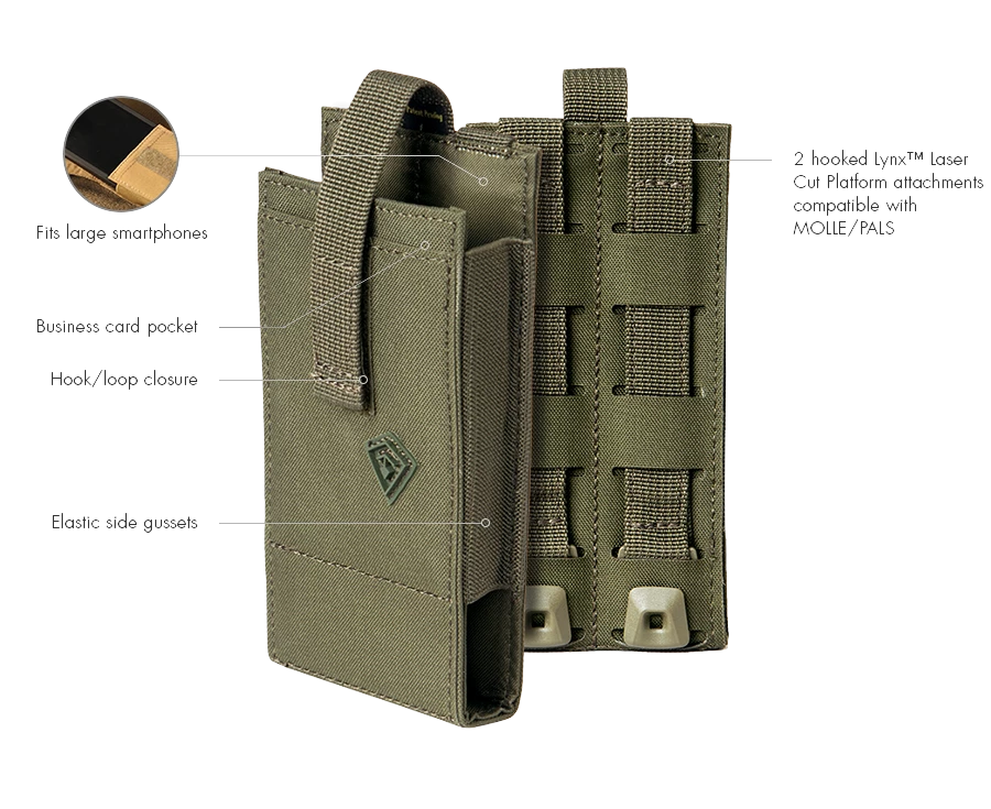 Pouches FIRST TACTICAL TACTIX SERIES MEDIA POUCH - LARGE 3 Pouches FIRST TACTICAL TACTIX SERIES MEDIA POUCH - LARGE