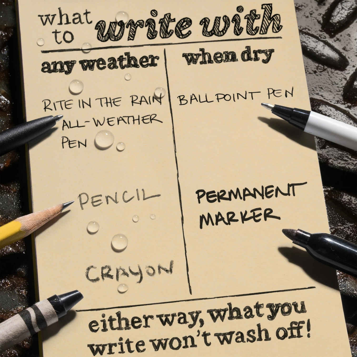 Rite In The Rain Weatherproof Weekly Calendar Set 8.5 In. X 11 In. Waterproof Notebooks 5 Rite In The Rain Weatherproof Weekly Calendar Set 8.5 In. X 11 In. Waterproof Notebooks