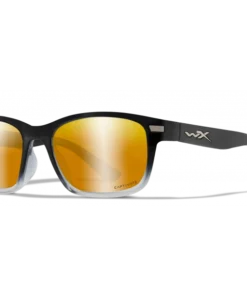 WILEY X HELIX - CAPTIVATE Polarized Bronze Mirror With Gloss Black To Crystal Frame Gear