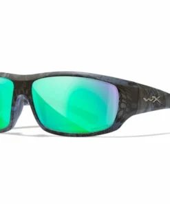 Gear WILEY X OMEGA - CAPTIVATE Polarized Green Mirror With Kryptek Neptune Frame