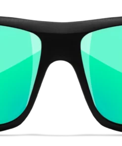 Gear Wiley X Omega Sunglasses - Matte Black Frame With Captivate Polarized Green Mirror (Copper Base)
