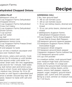 Augason Farms Dehydrated Chopped Onions