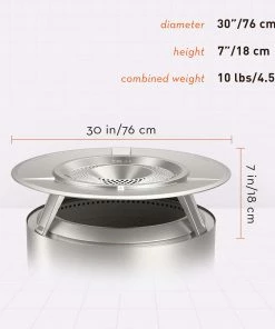 Solo Stove Yukon Heat Deflector 13 Solo Stove Yukon Heat Deflector